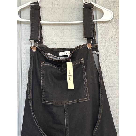 NEW Agnes Orinda Long Denim Skirtall Skirt Overalls Womens 3x Western 90’s - Picture 2 of 16